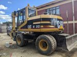 Excavadora sobre ruedas CAT M312