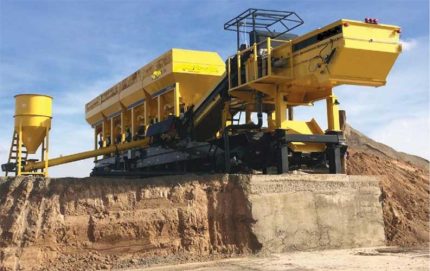 Planta estabilizadora de suelos