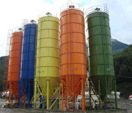 Silos verticales para cemento