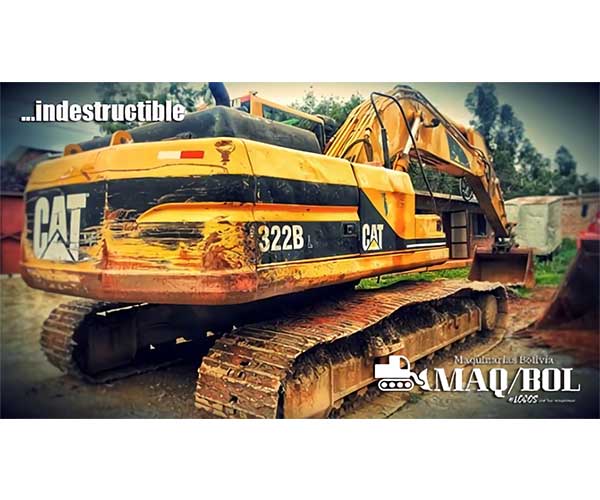 maquinaria-arte-322.jpg Excavadora Caterpillar 322Bl año 1996 - Imagen 1