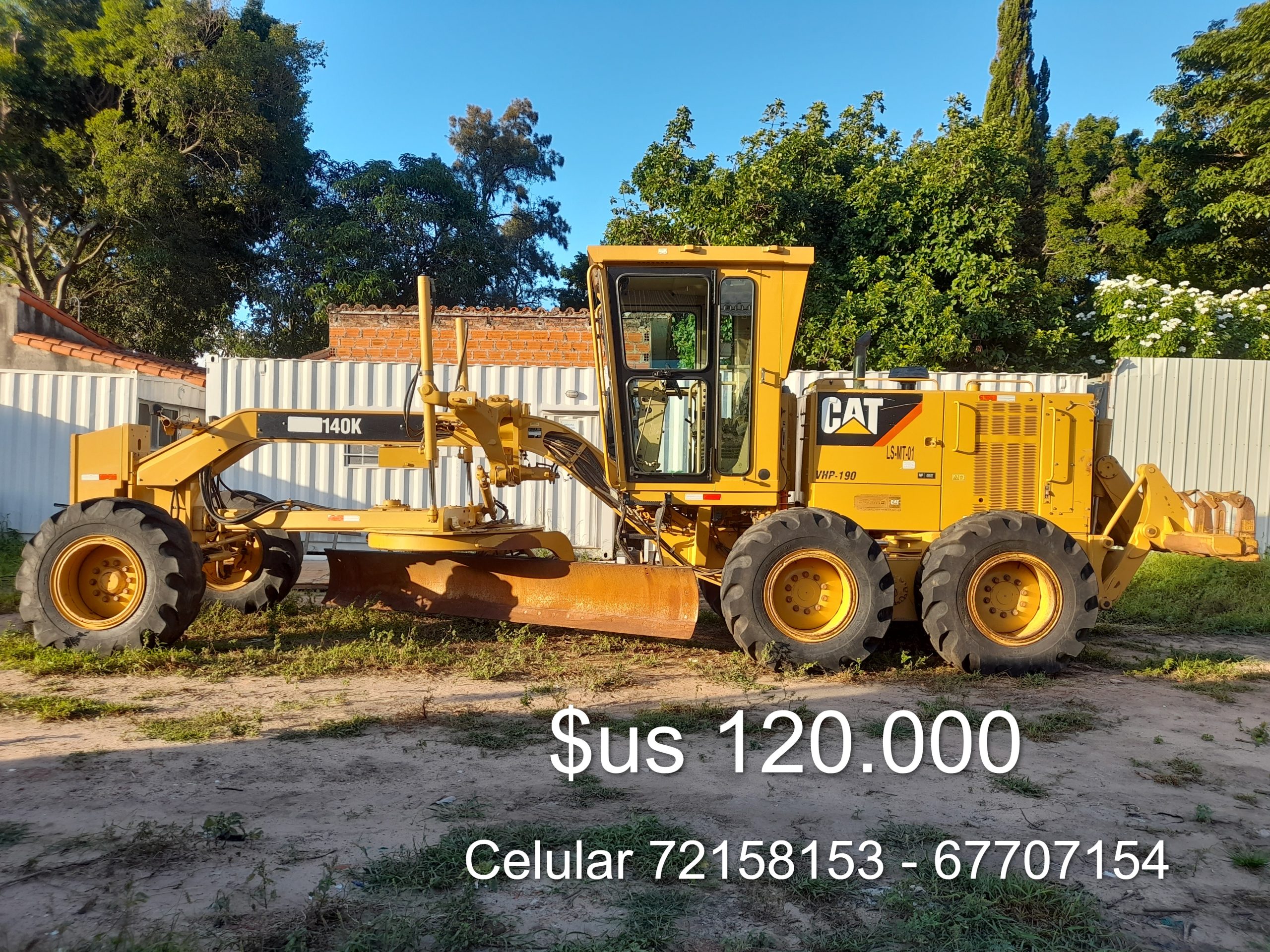 3 MOTONIVELADORA CAT 140 K - Imagen 1