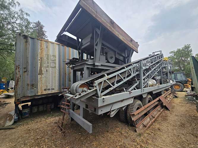 Trituradora de agregados móvil Trituradora de agregados móvil