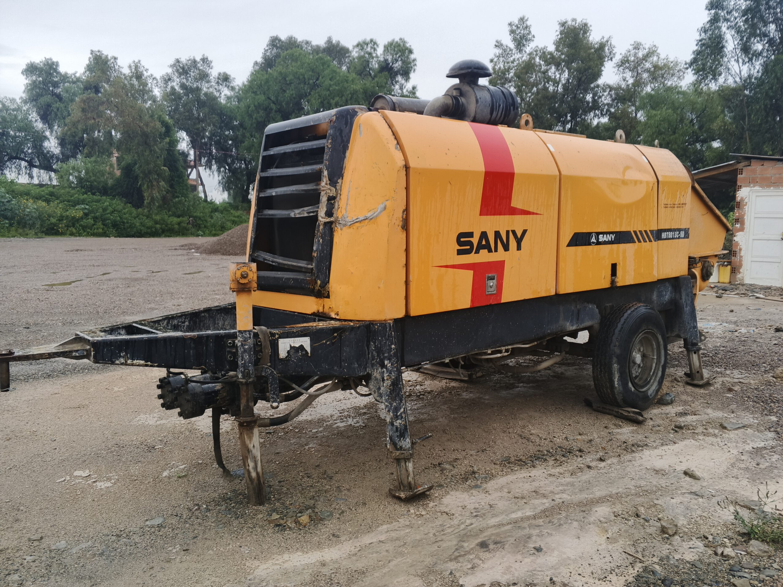 0-0x0-0-0# Bomba de Hormigón Sany - Imagen 1