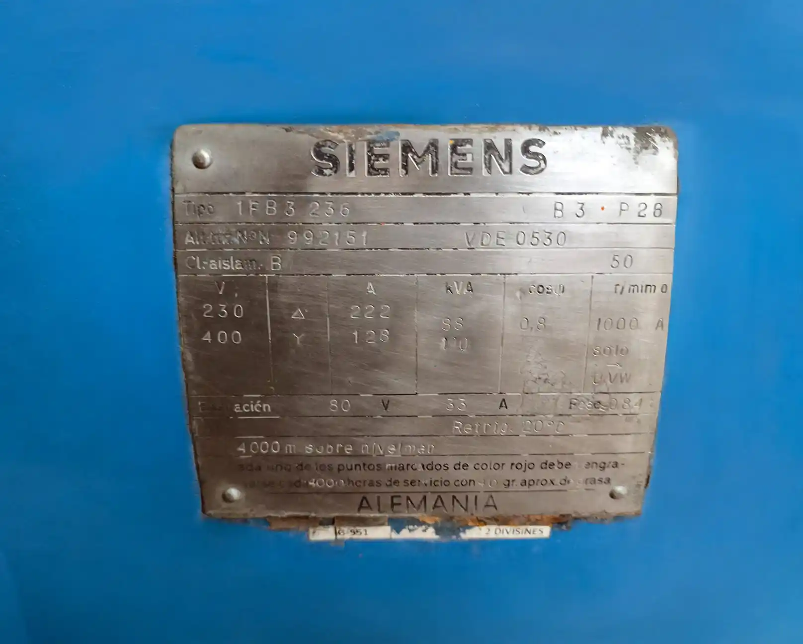 Volvo 100 kVA – Generador de Electricidad Diésel con Alternador Siemens - Imagen 6